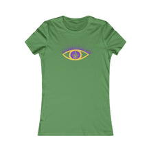 Load image into Gallery viewer, Mardi Gras is in sight! Fleur de lis Women&#39;s Favorite Tee
