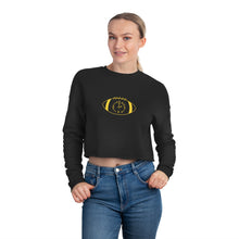 Load image into Gallery viewer, Time to Play Football- Women&#39;s Cropped Sweatshirt
