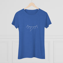 Load image into Gallery viewer, I Wish Series- Falling Eyelash Women&#39;s Triblend Tee
