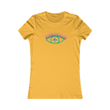 Load image into Gallery viewer, Mardi Gras is in sight! Fleur de lis Women&#39;s Favorite Tee
