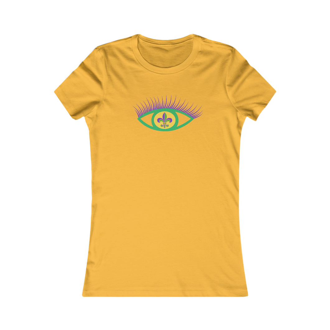 Mardi Gras is in sight! Fleur de lis Women's Favorite Tee