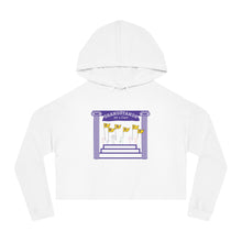 Load image into Gallery viewer, GrandStands for a Cure- Women’s Cropped Hooded Sweatshirt
