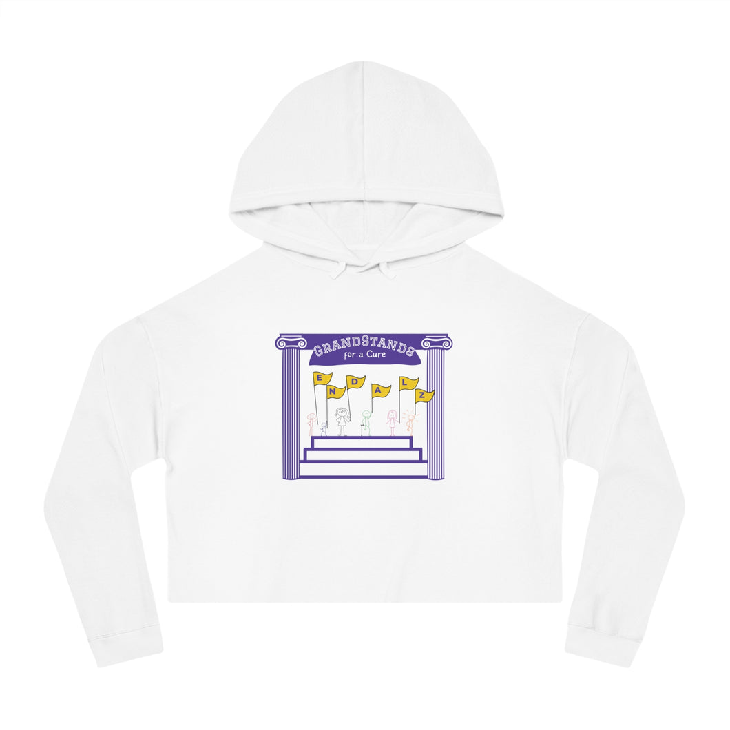 GrandStands for a Cure- Women’s Cropped Hooded Sweatshirt